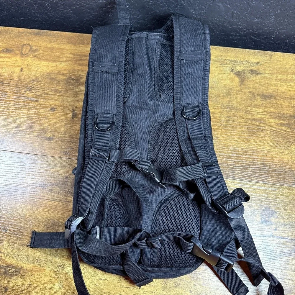 Rothco Tactical Hydration Pack Black Nylon MOLLE Backpack Unisex OSFM